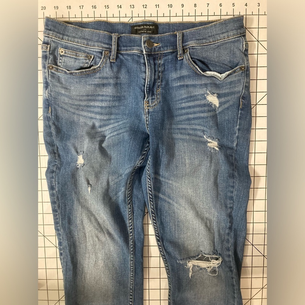 Banana Republic Women’s Size 6/28 Indigo Girlfriend Jeans - Picture 7 of 10